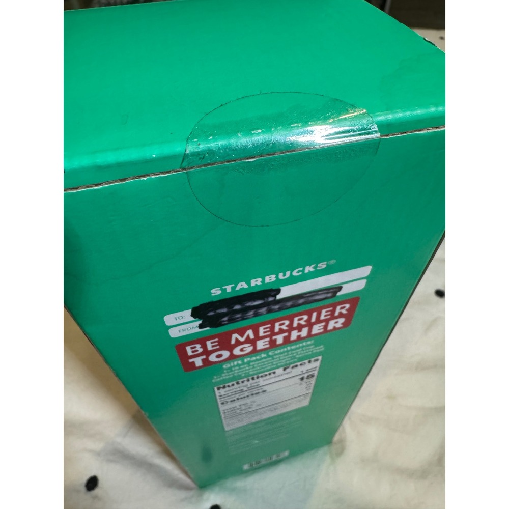 Starbucks Cold Brew Gift Set 16oz Double Wall Cup Caramel Dolce Pod 3 Straws - Picture 4 of 5